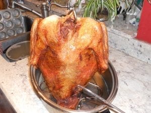 Deep fried turkey