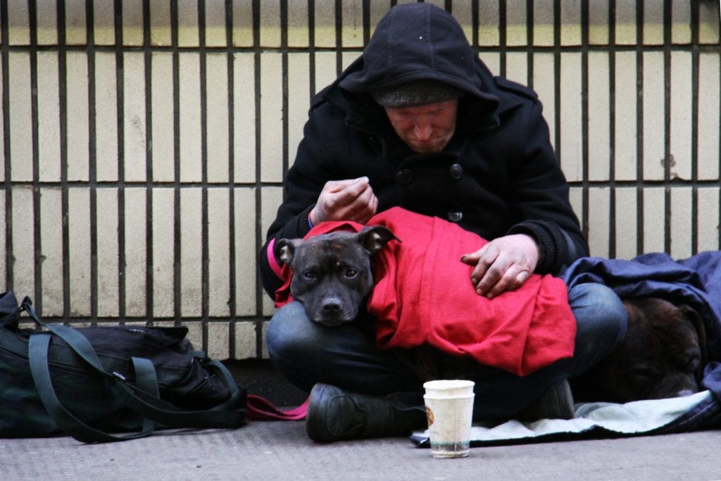 homeless