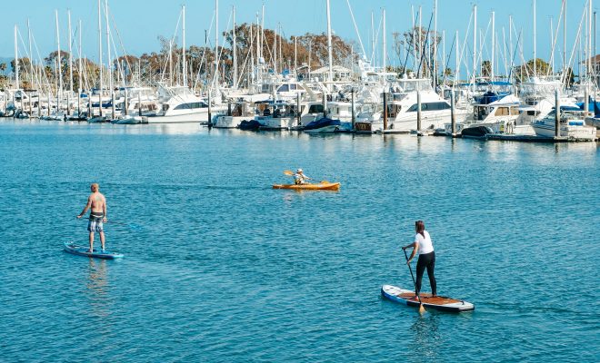 sup paddleboarding